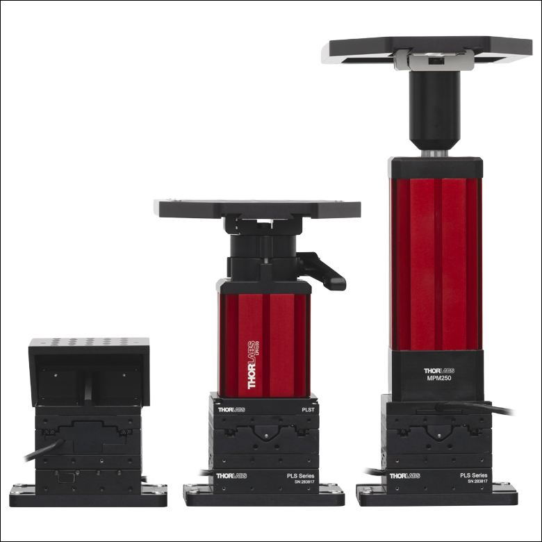 Thorlabs · Motorized Translation Stages for Rigid Stands