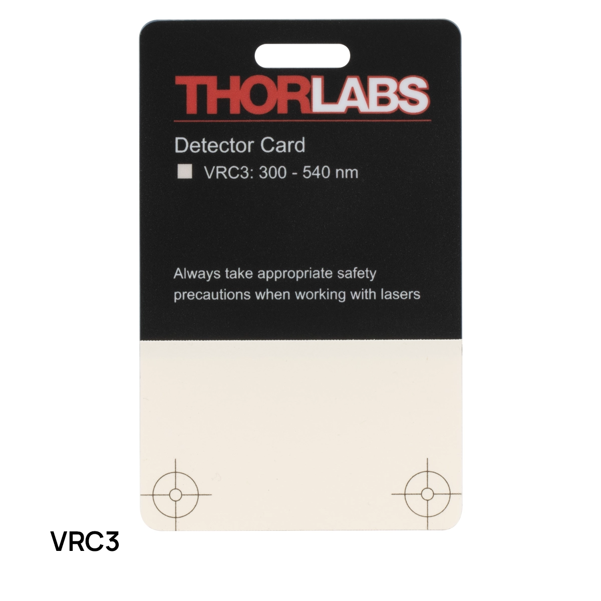 Thorlabs · Laser Viewing Cards