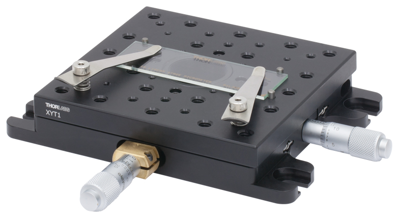 Thorlabs · Microscopy Slide and Test Target Holders