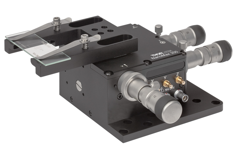 Thorlabs · Microscopy Slide and Test Target Holders